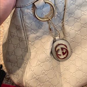 Gucci handbag with inside zipper: used